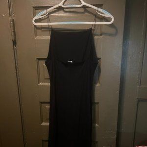 Square neck midi reformation dress